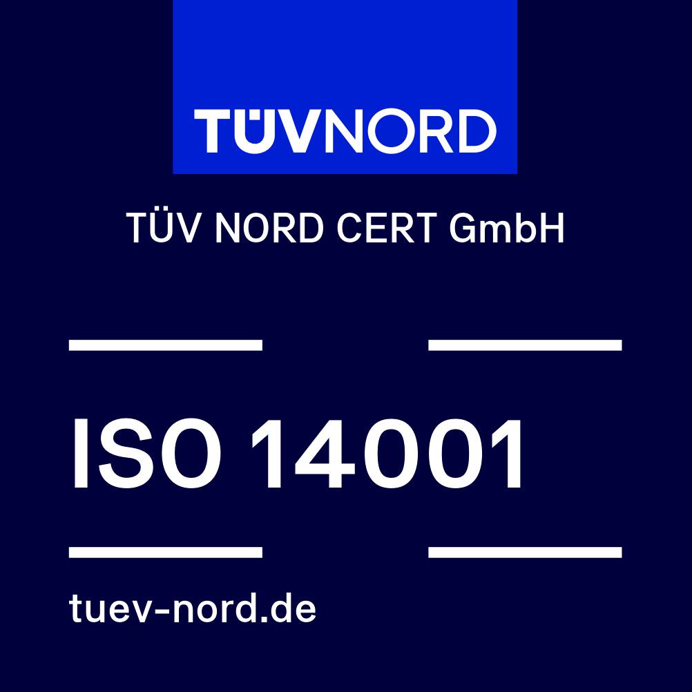 TÜV NORD ISO 14001 logo